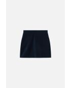 Marineblauwe katoenen rok Janette