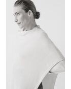 Poncho Baltia ivoire
