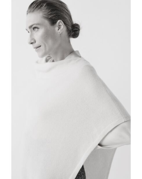 Poncho Baltia ivoire