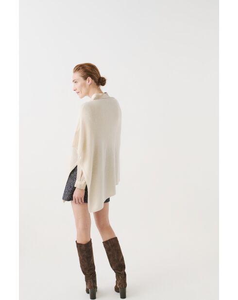 Poncho Baltia ivoire