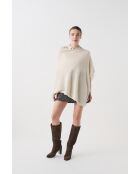 Poncho Baltia ivoire