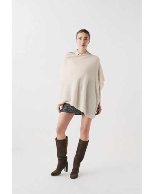 Poncho Baltia ivoire