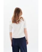 Gilet en coton Mirella blanc