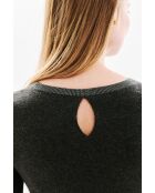 Robe en laine Miriam gris