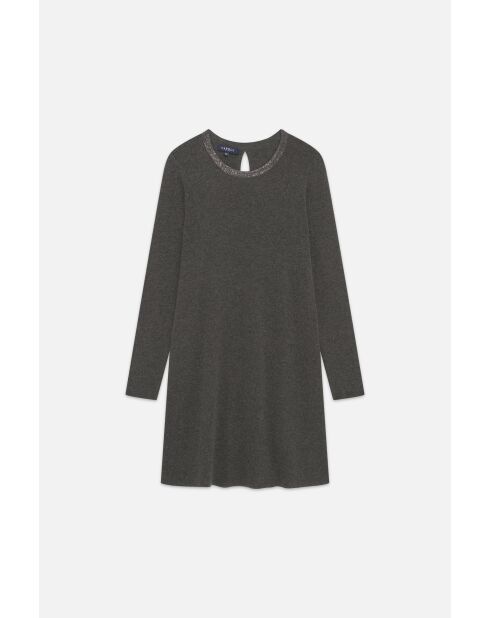 Robe en laine Miriam gris