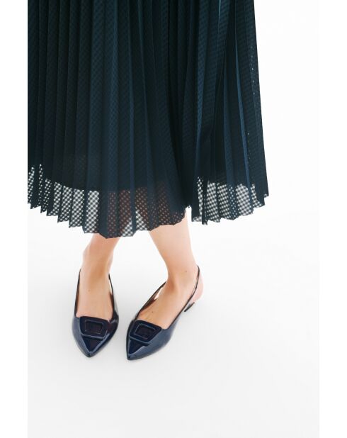 Marineblauwe rok Nelle