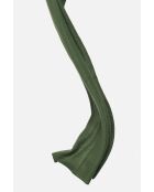 Echarpe Mabel vert kaki Cachemire