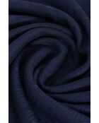 Foulard en soie Lacarola bleu marine