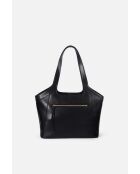 Sac Sacha en cuir noire