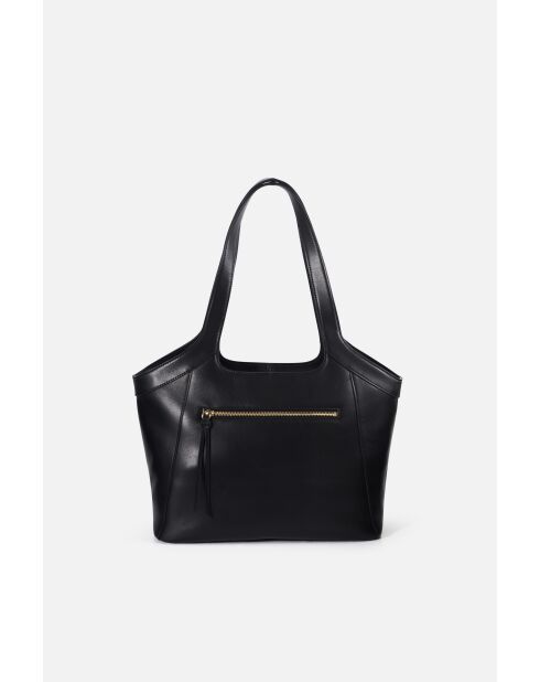 Sac Sacha en cuir noire