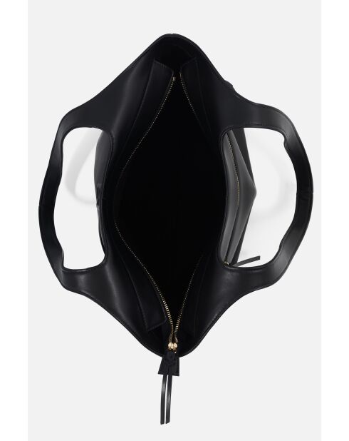 Sac Sacha en cuir noire