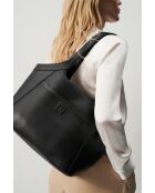 Sac Sacha en cuir noire