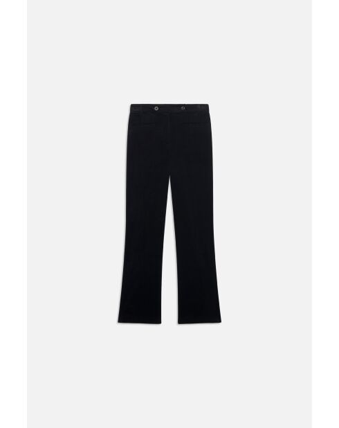 Pantalon en coton Pegase noire
