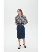 Marineblauw overhemd Caby