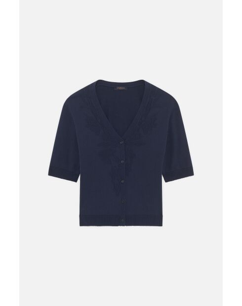 Gilet en coton Mirella bleu marine