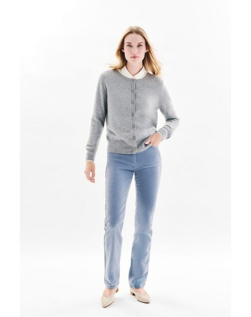 Gilet Caroline gris