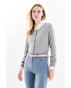 Gilet Caroline gris