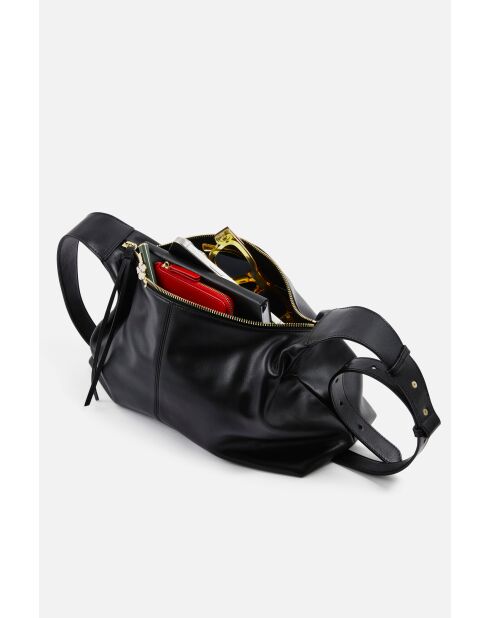 Sac Soane en cuir noire
