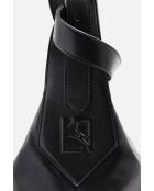 Sac Soane en cuir noire