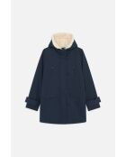 Navyblauer Parka Electra aus Baumwolle