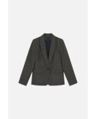 Graue Vaurara-Wolljacke