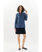 Marineblauw overhemd Jamie
