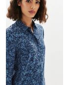 Marineblauw overhemd Jamie