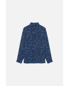 Marineblauw overhemd Jamie