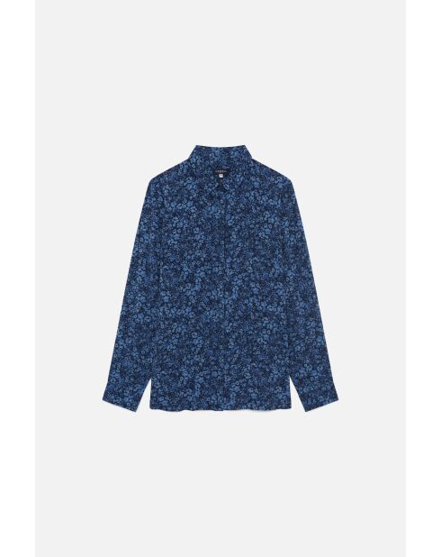 Marineblauw overhemd Jamie