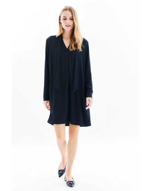 Marineblauwe jurk Romette