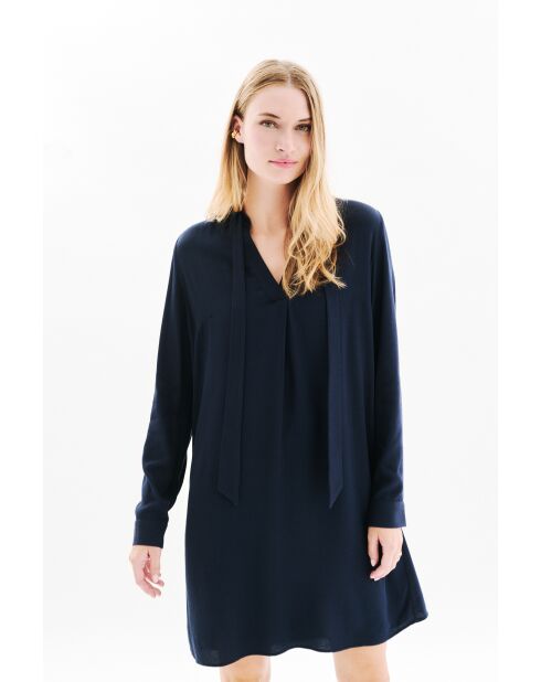 Marineblauwe jurk Romette