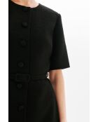 Robe en coton Remmy noire