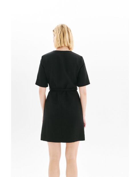 Robe en coton Remmy noire