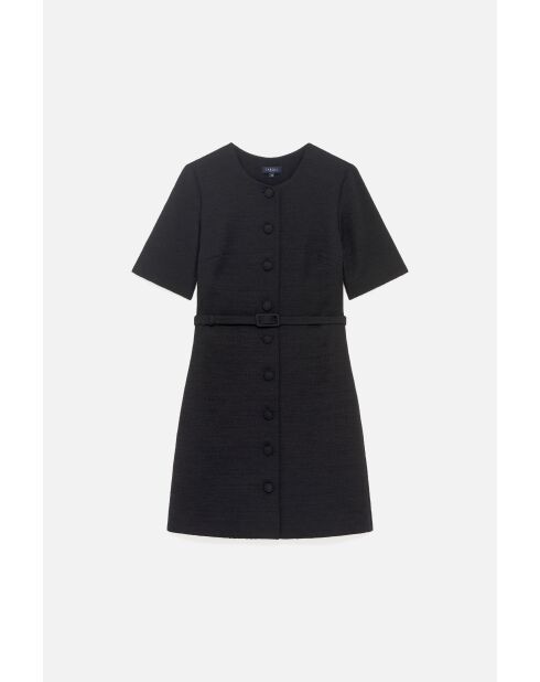 Robe en coton Remmy noire