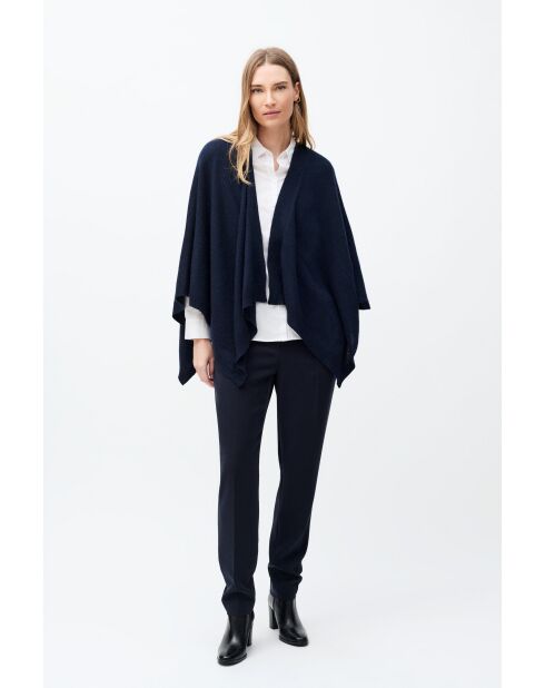 Poncho Hera bleu marine