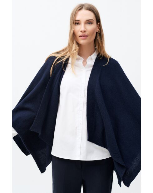 Poncho Hera bleu marine