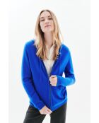 Gilet en laine Basila bleu electrique