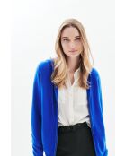 Gilet en laine Basila bleu electrique