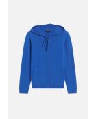 Gilet en laine Basila bleu electrique