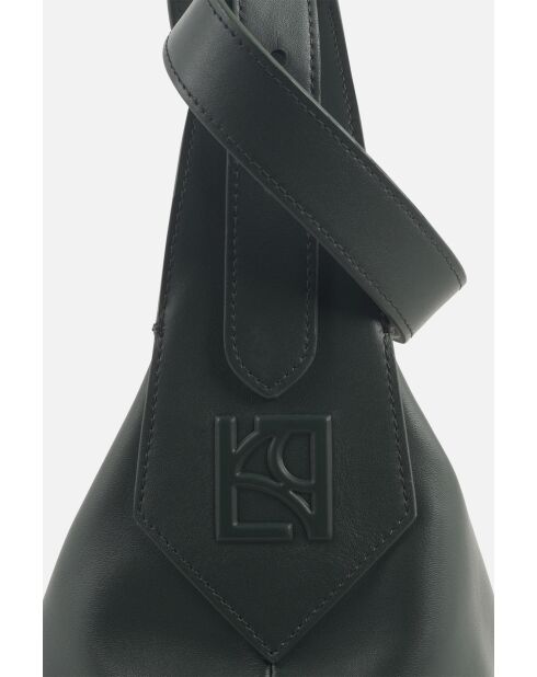 Sac Soane en cuir vert kaki