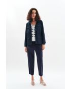 Gracy marineblauer Baumwollparka