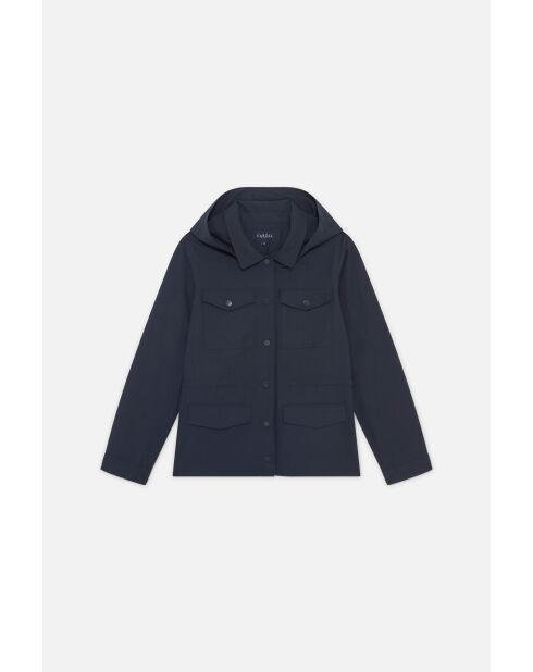 Gracy marineblauer Baumwollparka
