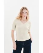 Pull en coton Levi ecru
