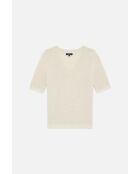 Pull en coton Levi ecru
