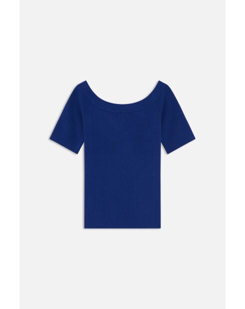 Pull Malone bleu roi