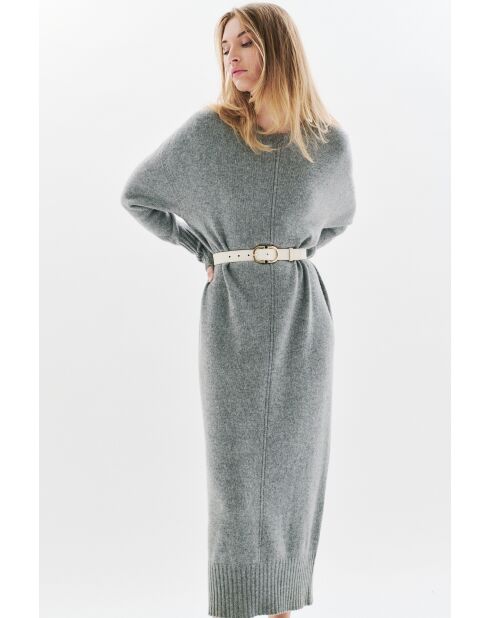Loretta graues Kleid