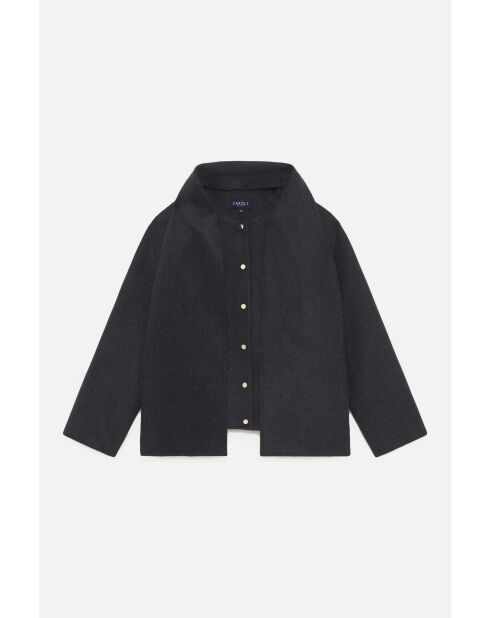 Cappotto in lana Gentiane grigio