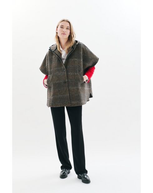 Poncho Harca taupe