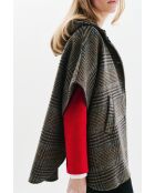 Poncho Harca taupe