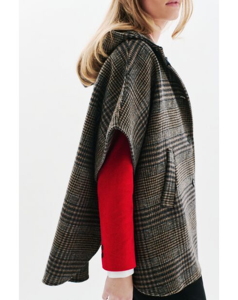 Poncho Harca taupe